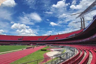 Estádio do MorumBIS na região do Home Park Chácara do Jockey